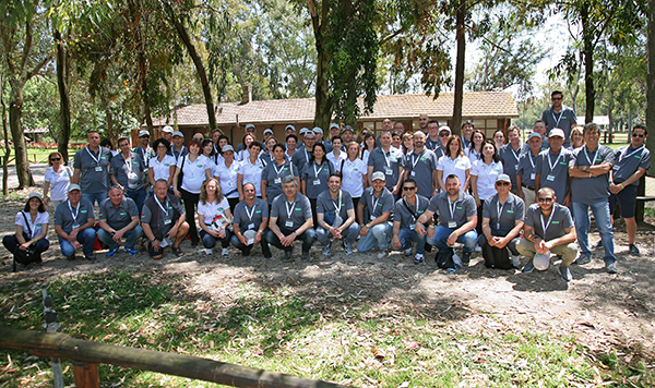 un team di 70 persone